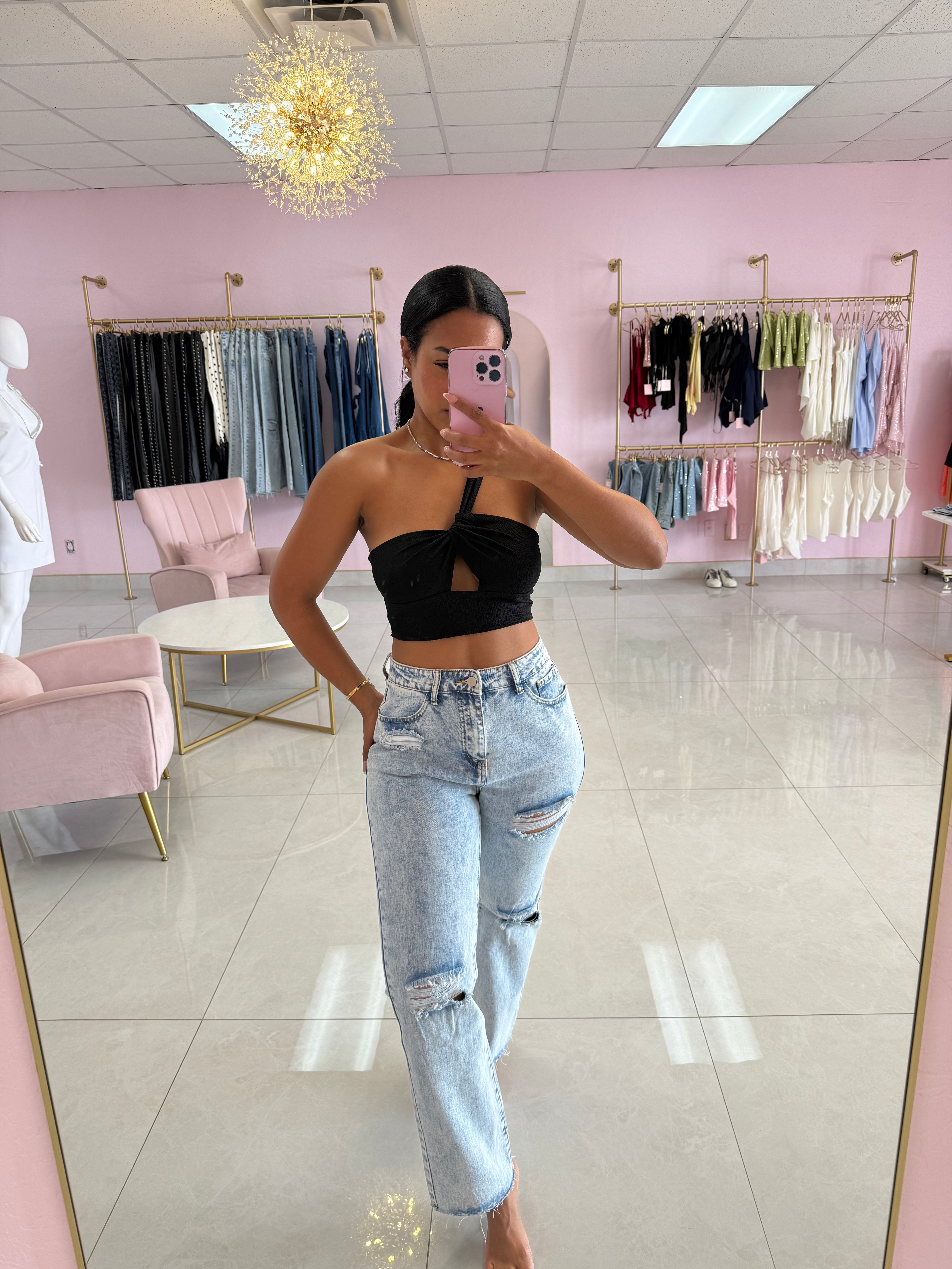 Ripped Jeans light wash
