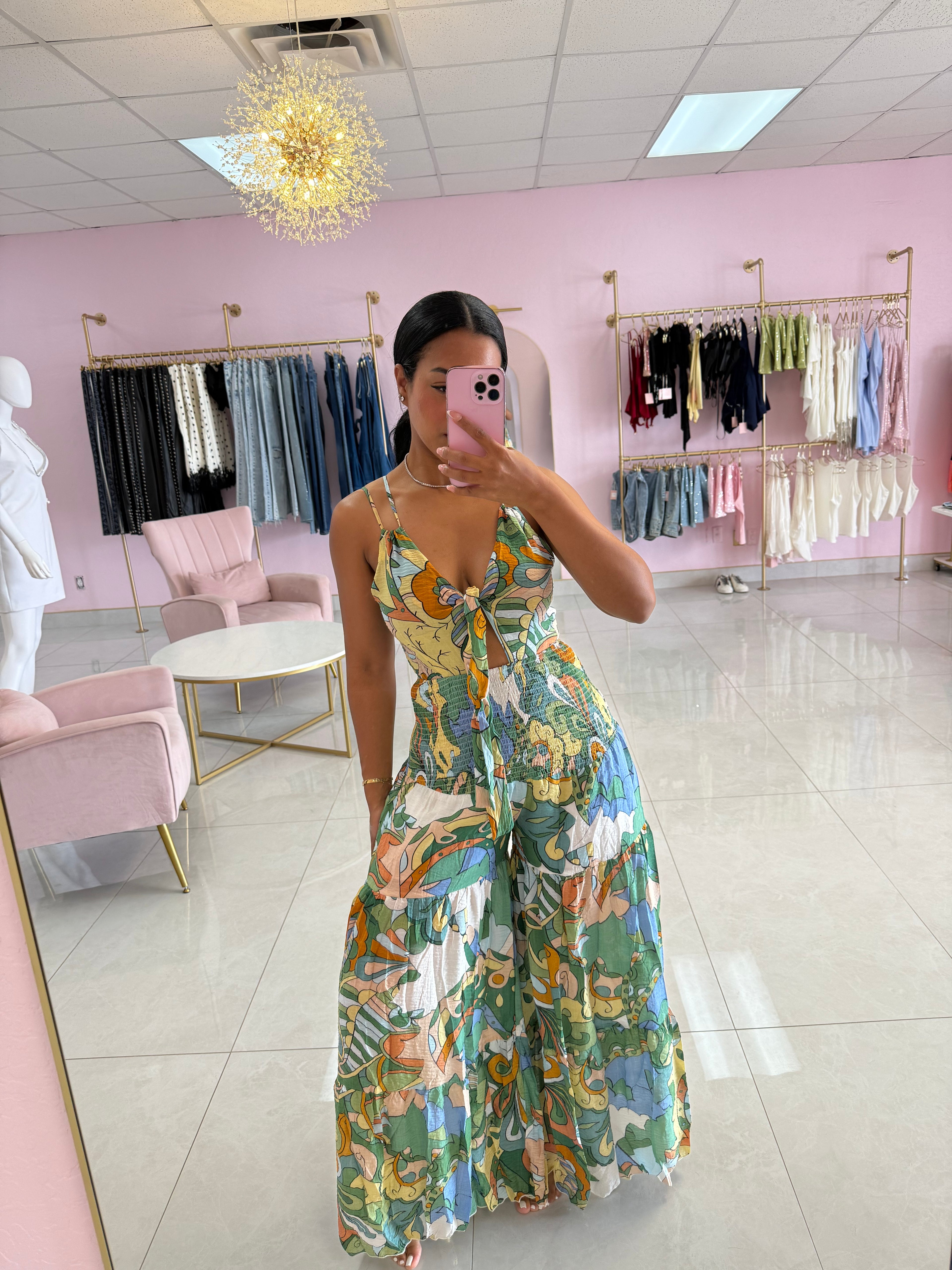 Tropical Romper